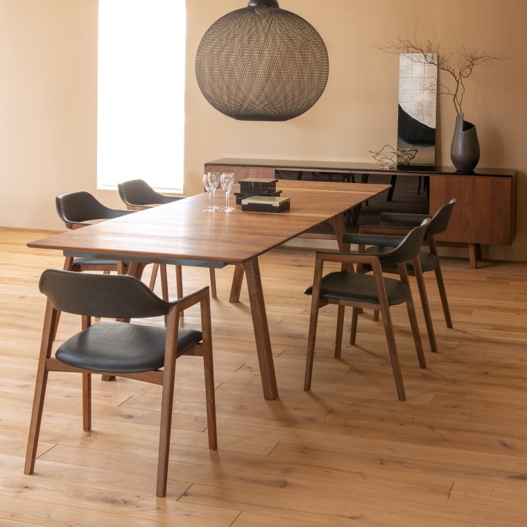 Ten Dining Solid Wood Table, by Michael Schneider - CondeHouse