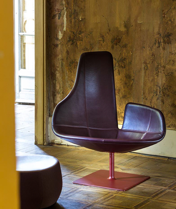 Fjord Armchair Contract by Patricia Urquiola Moroso Matisse Interior Showroom New Zealand