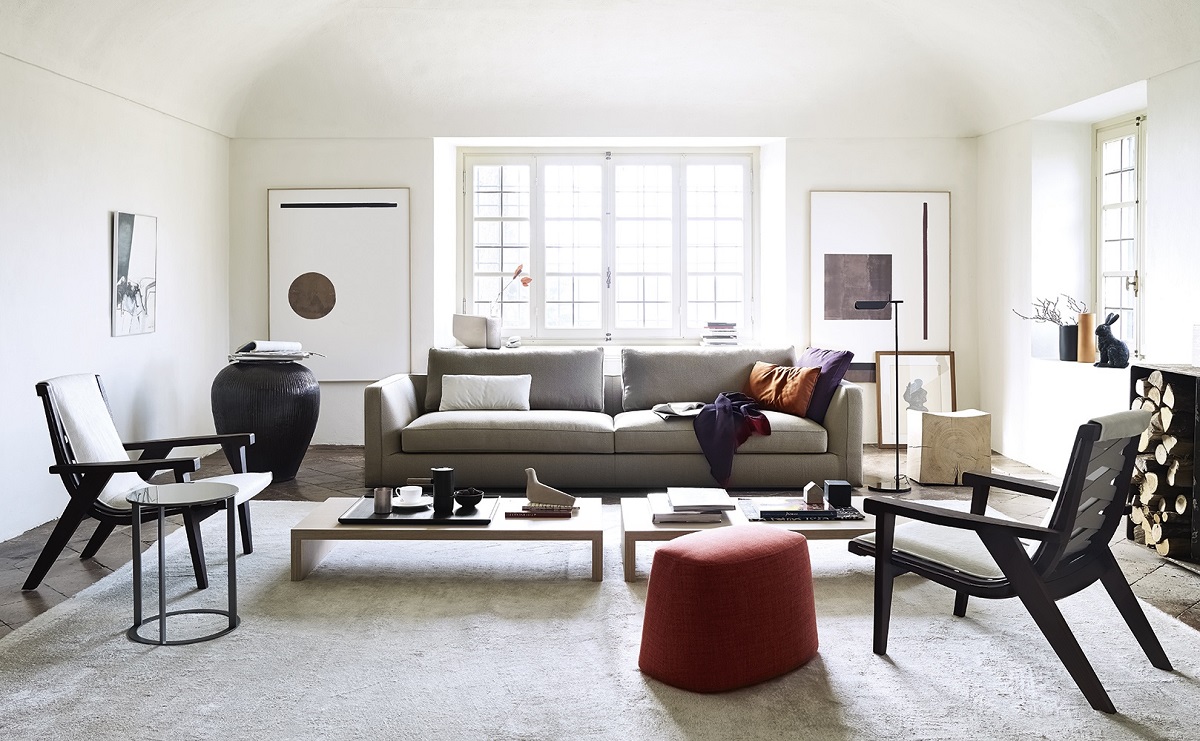 展示品 B&B ITALIA Jean 1人掛け ソファ 100万 JEAN Sofa by B&B