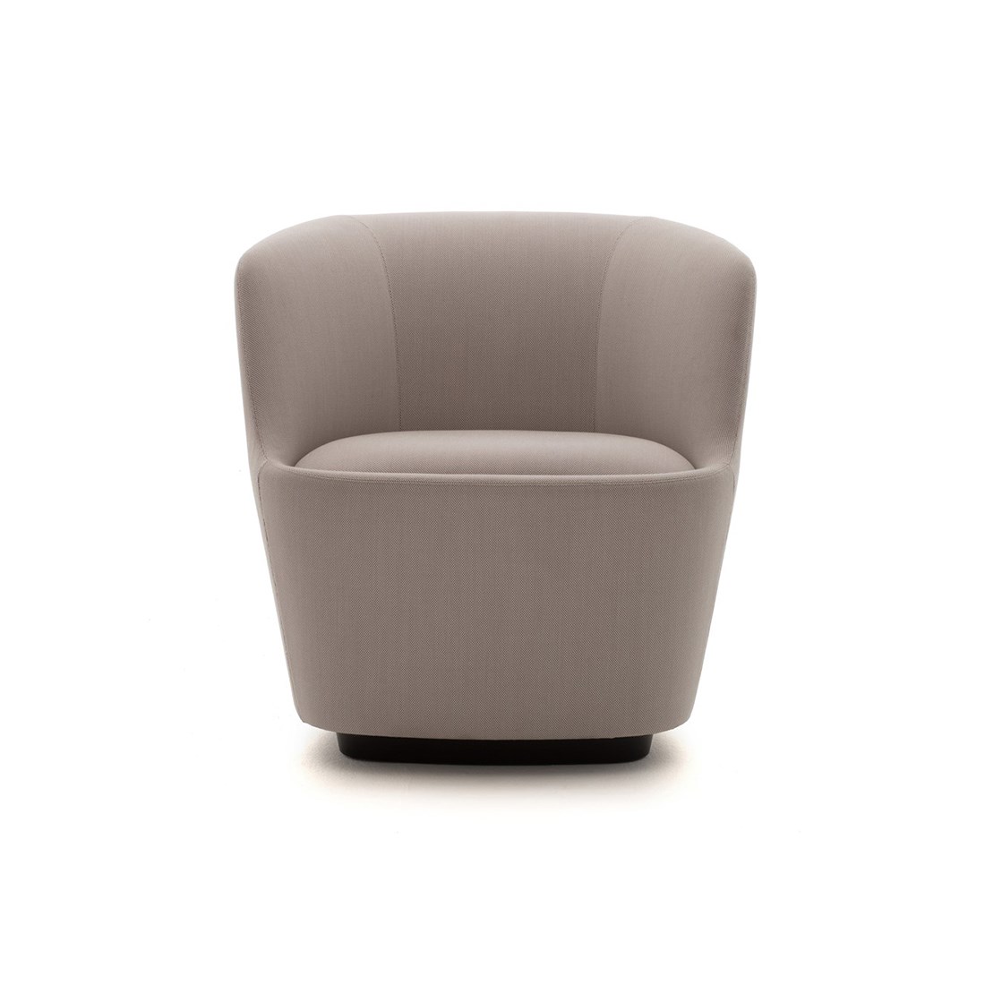 lud'o lounge chair with conical base
