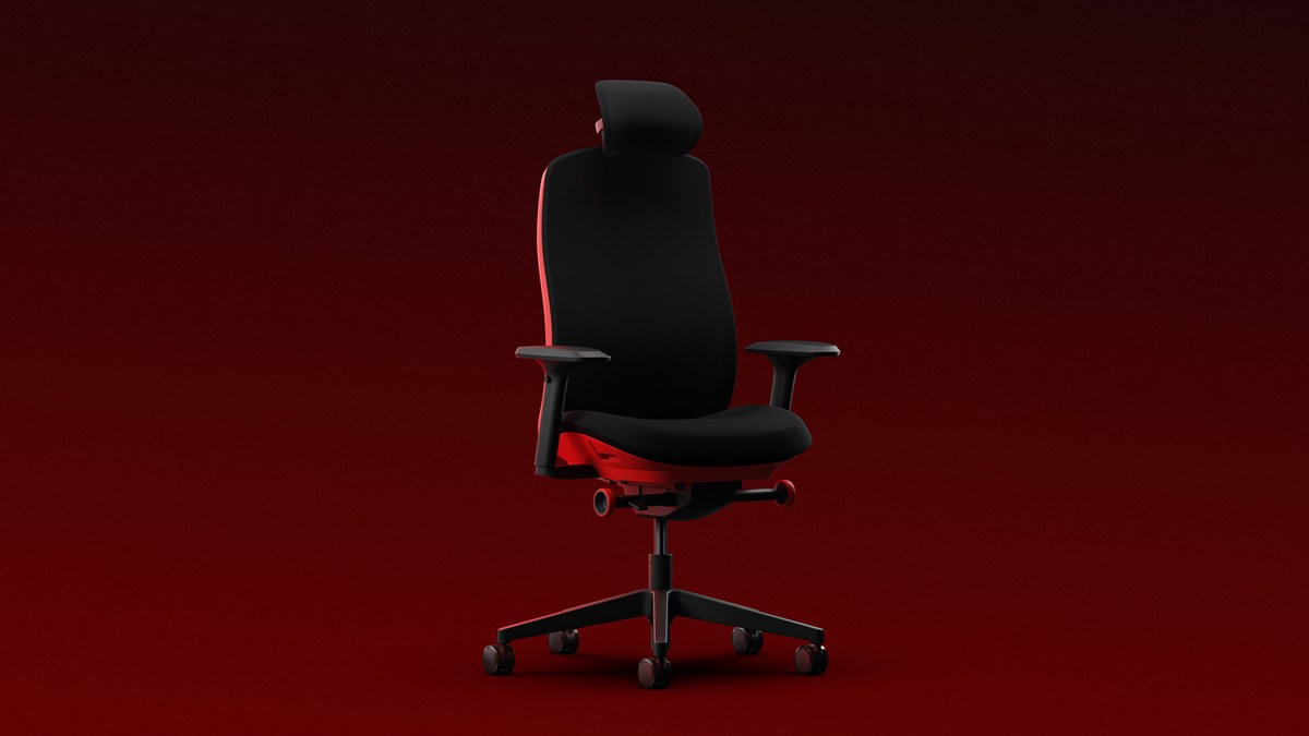 Mode Red Wide 3 Chair Angle (1)