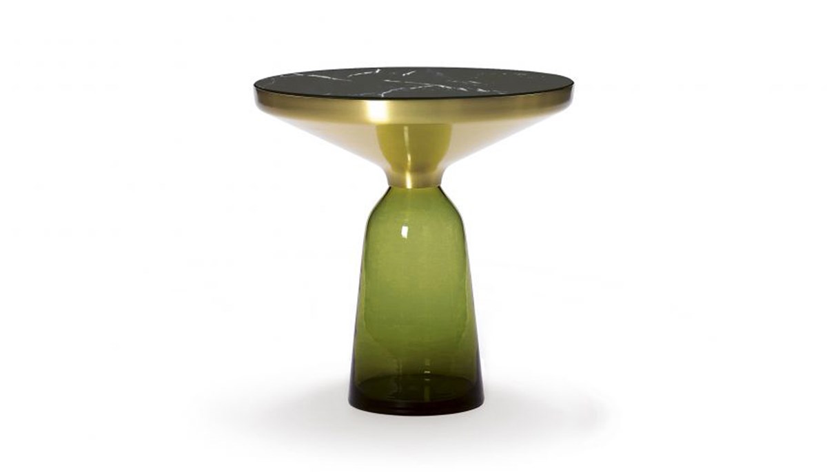 Classicon Bell Side Table Brass Olive Green Black Sebastian Herkner 1400X800 08 (1)