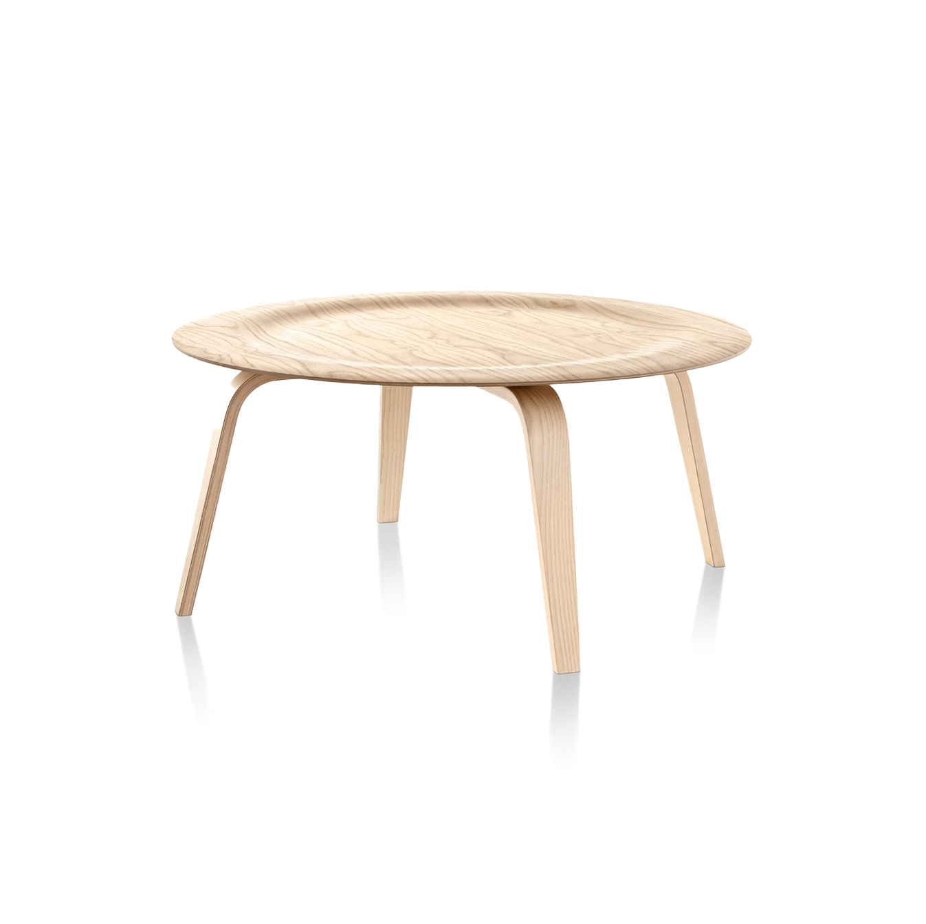 Eames® Molded Plywood Coffee Table, by Charles &amp; Ray Eames - Herman ...