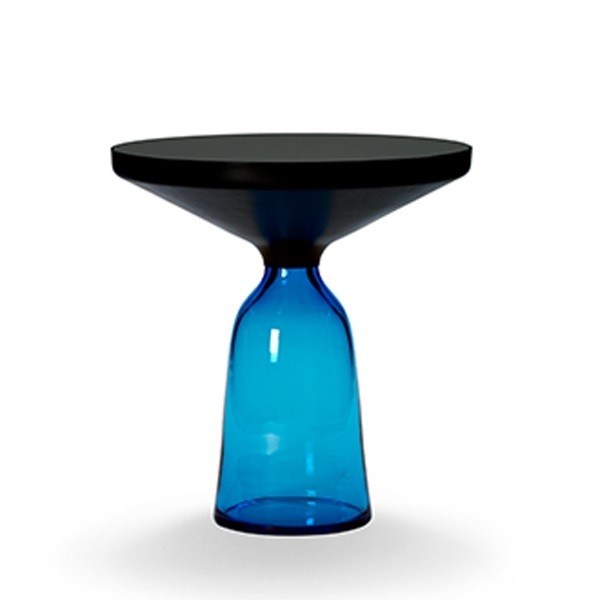 Classicon Bell Side Table Steel Sapphire Blue 18369