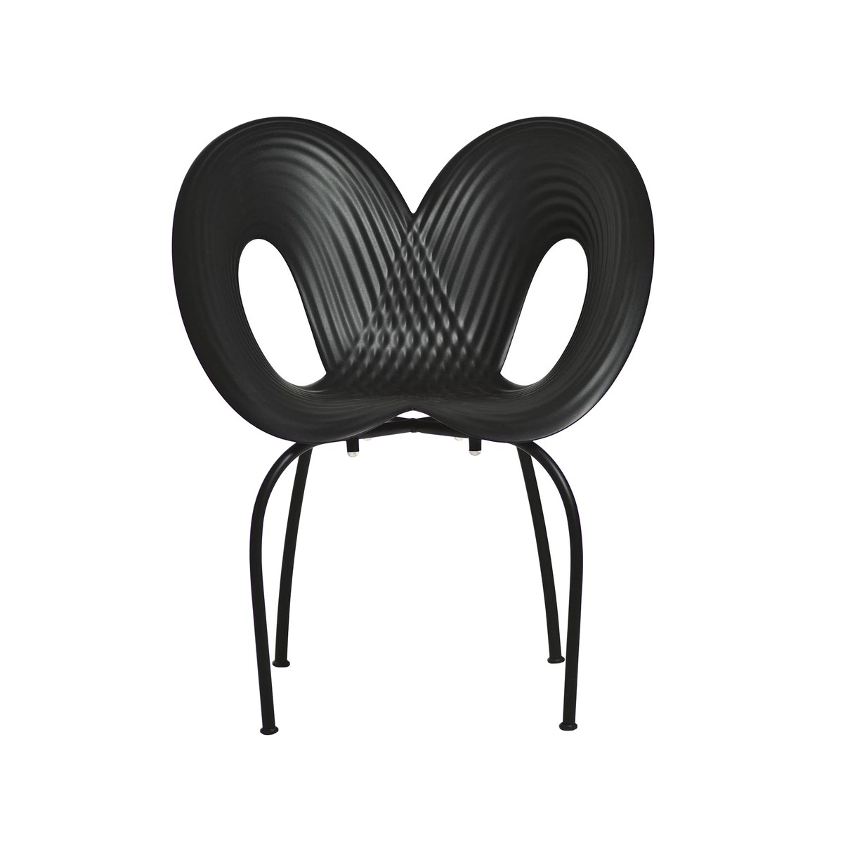 Ripple Chair Outdoor Black 8788 Zoom