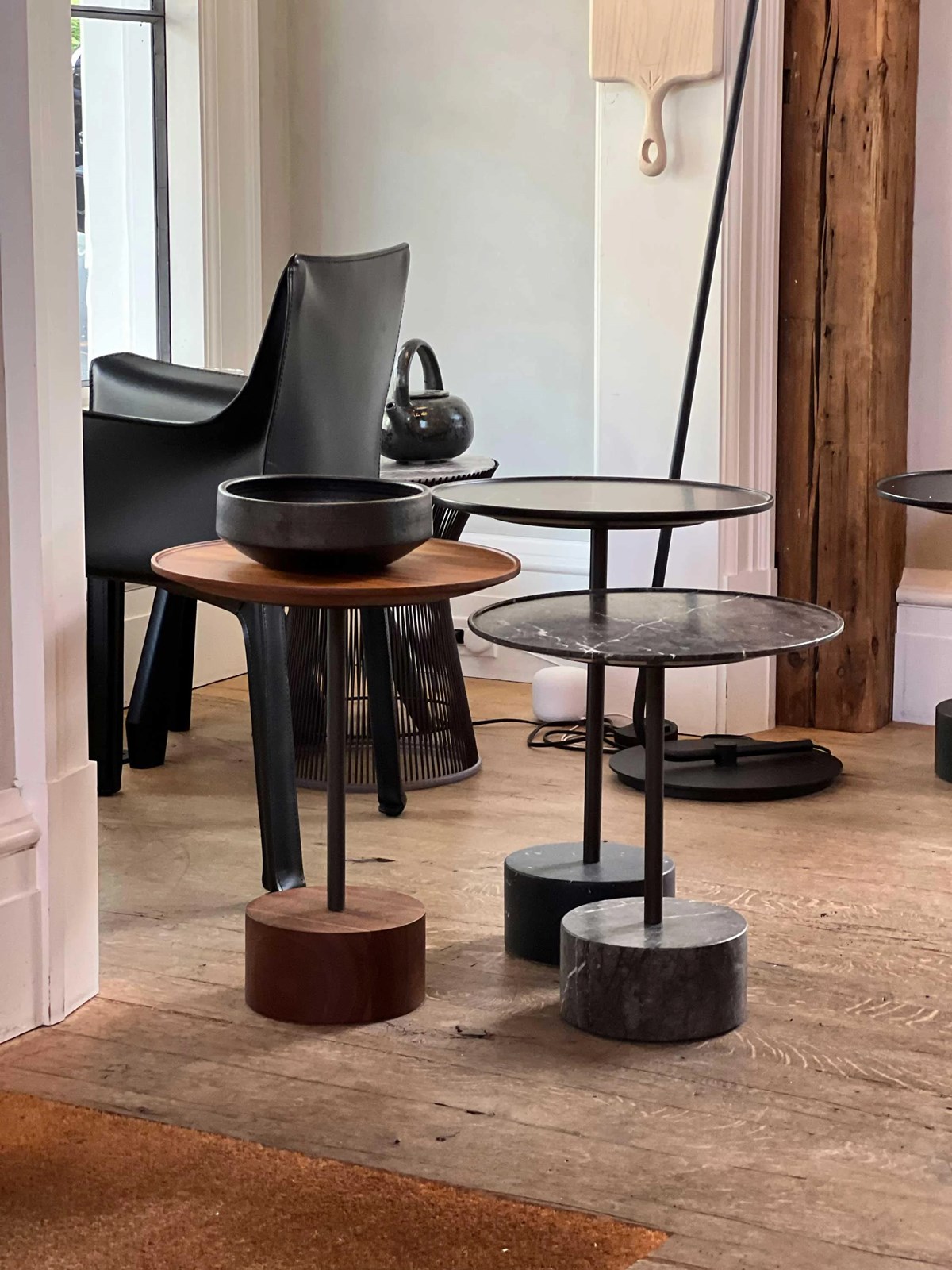 Piero Lissoni 194 9 Low Table In Black Marquina By Cassina Monc Xiii 2