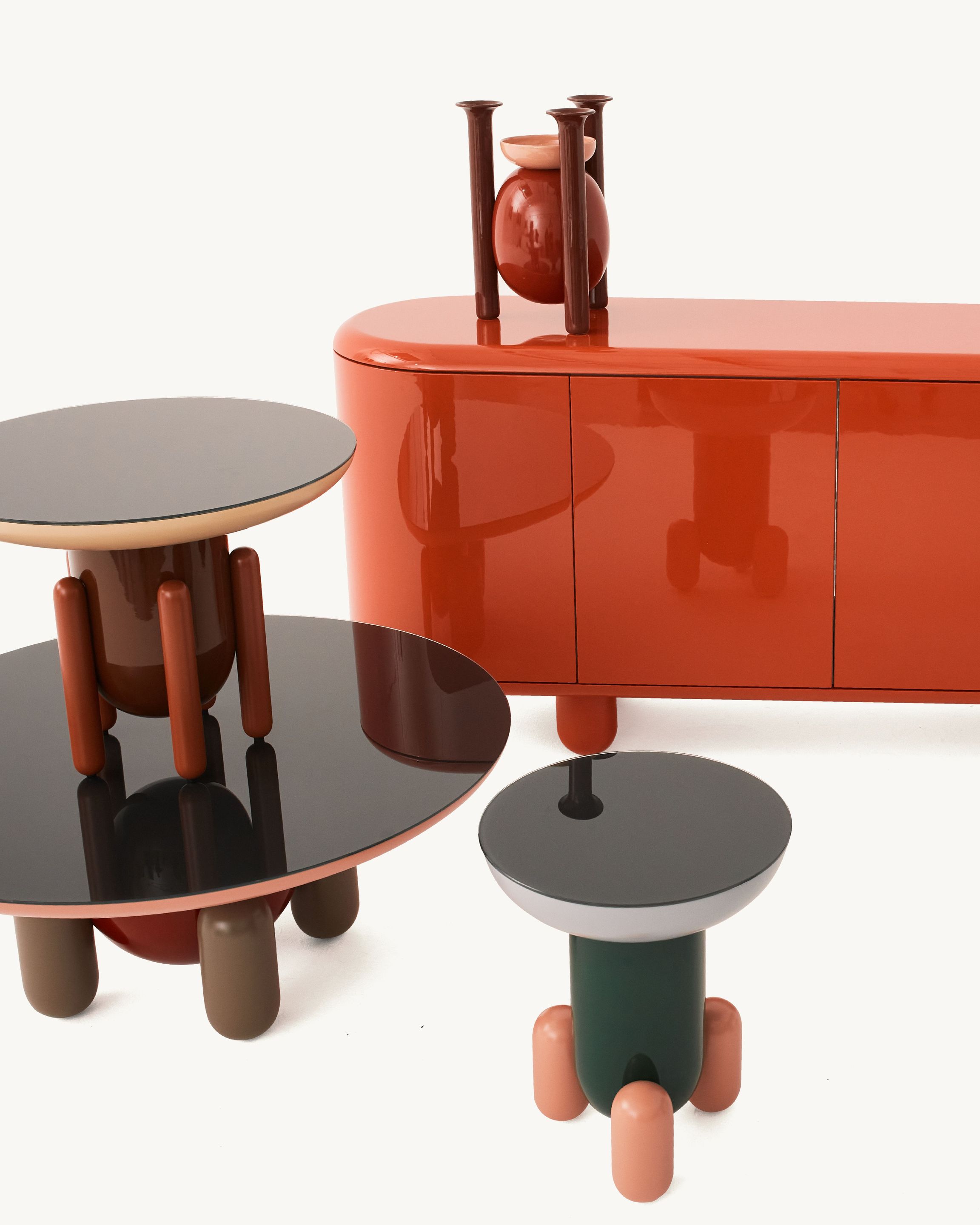 【DOORS】BOTHY　Low Table 900 Explorer Side Tables, by Jaime Hayon - BD Barcelona | Matisse