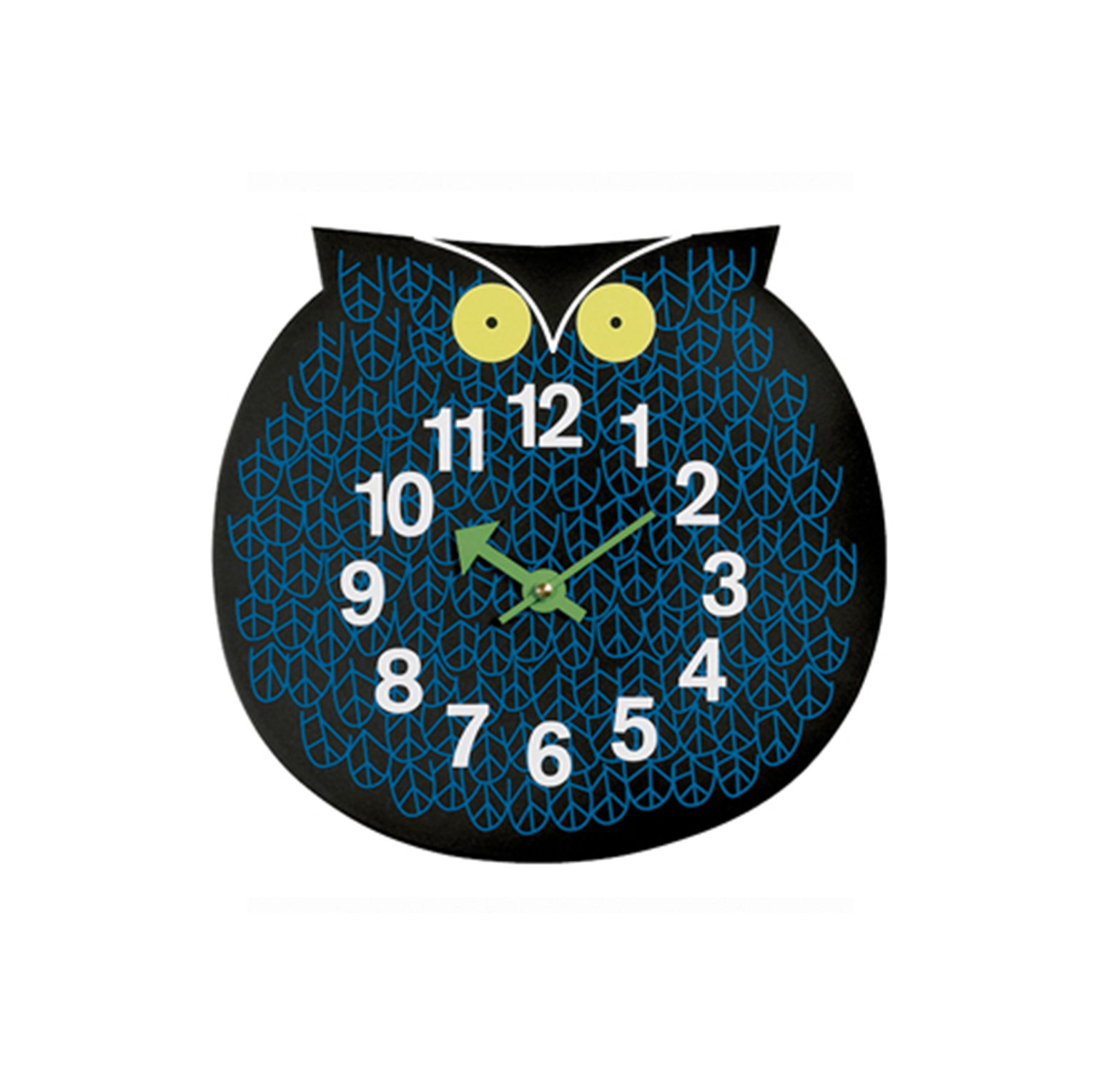 Omar The Owl Wall Clock, by George Nelson - Vitra | Matisse