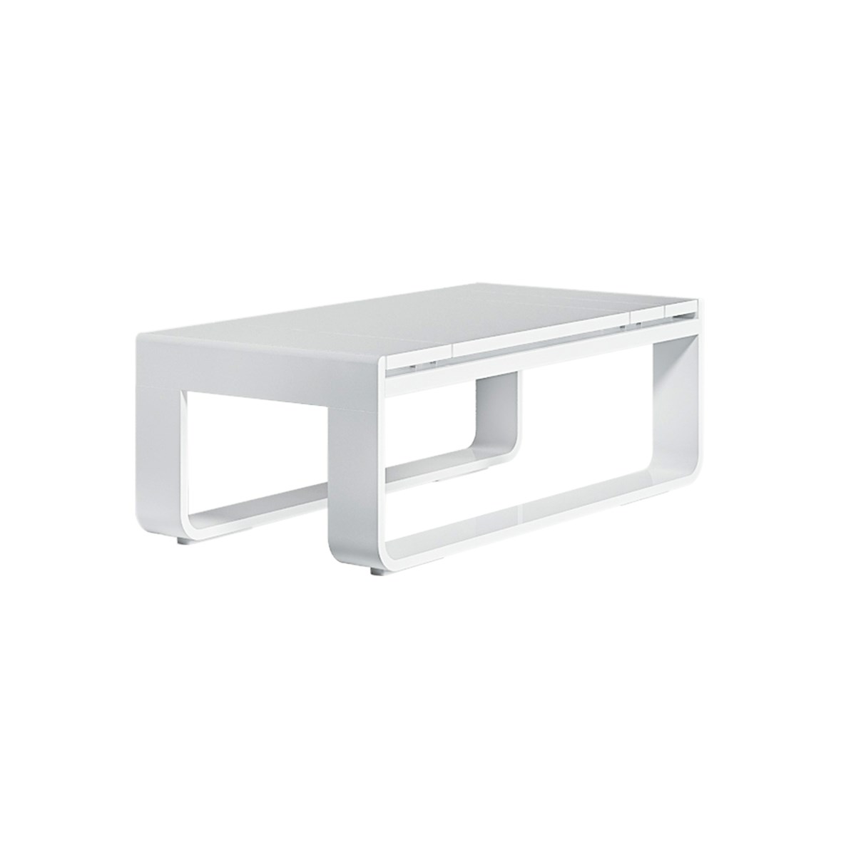 Flat Side Table 35 White 45