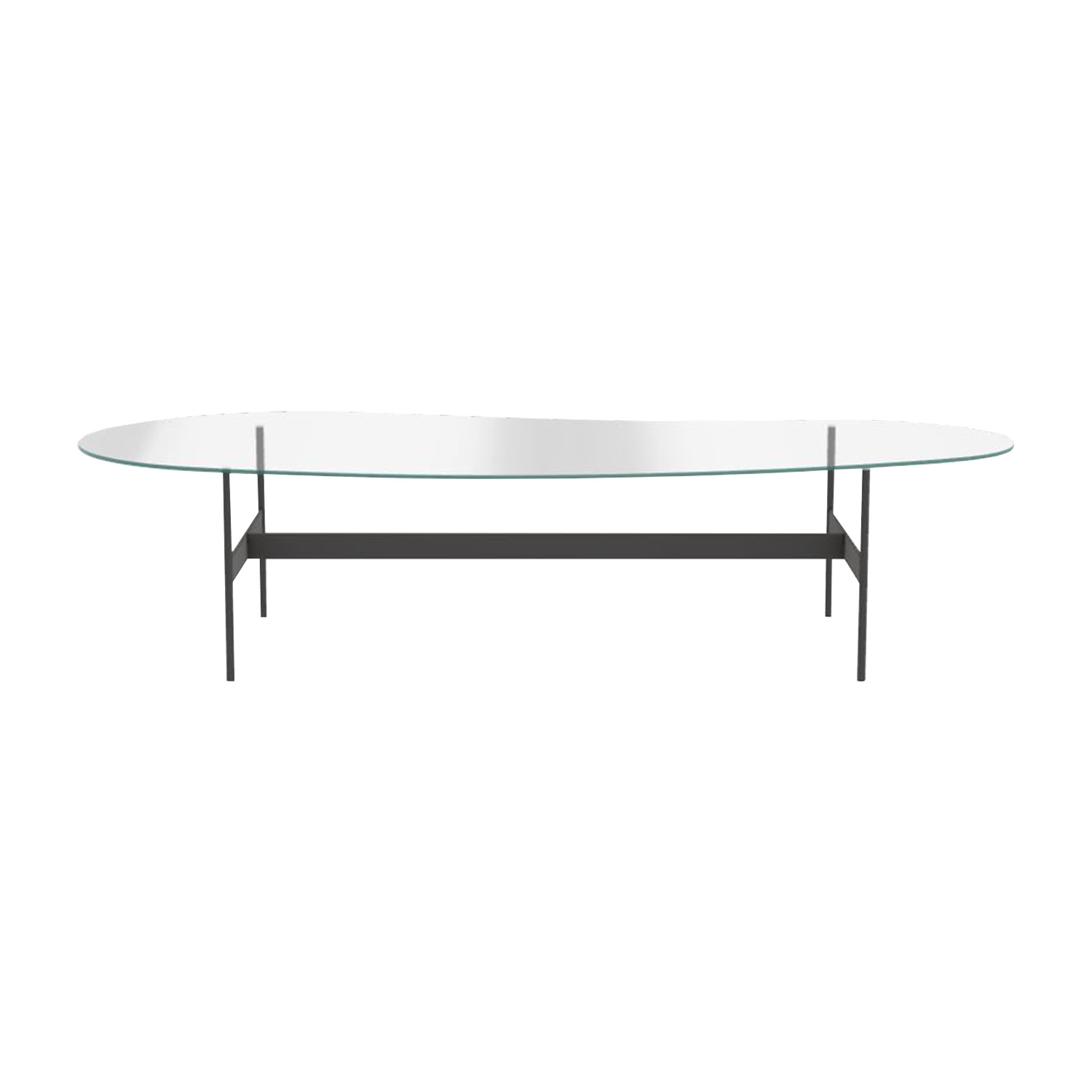 Formiche Low Table - Extra Light Glass, By Piero Lissoni - B&B Italia ...