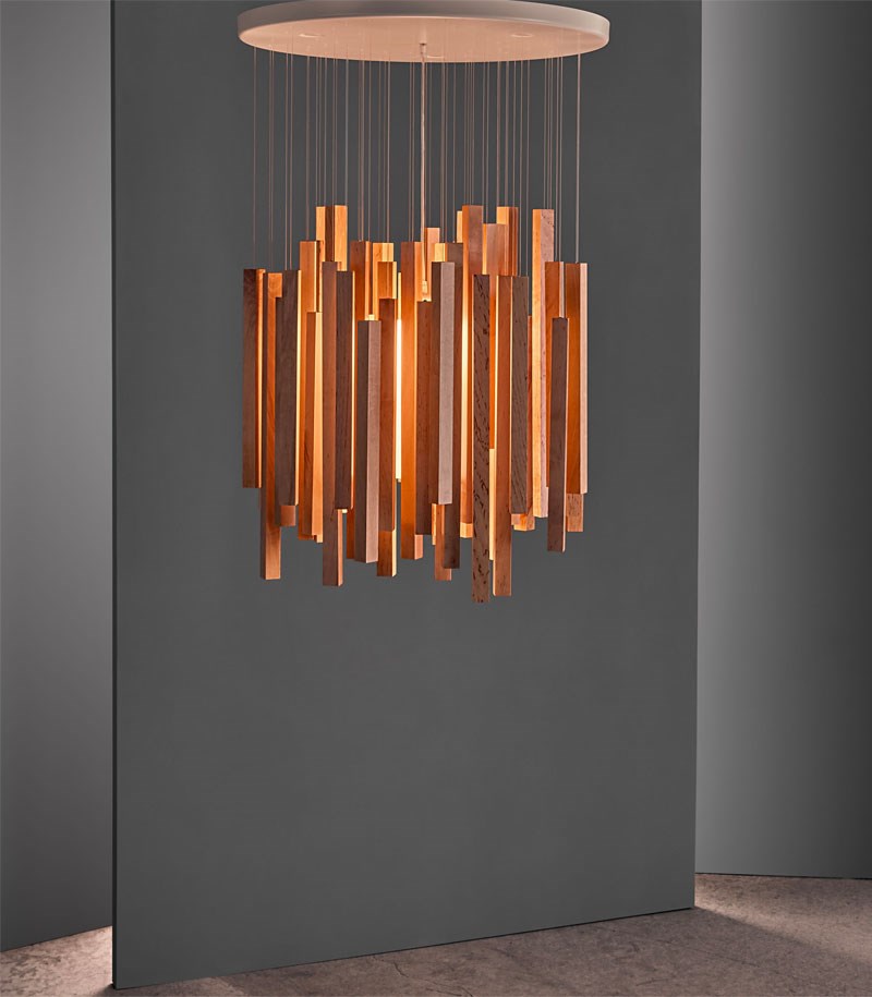 Woods Pendant Lamp WD04 By Hector Serrano Lighting Product