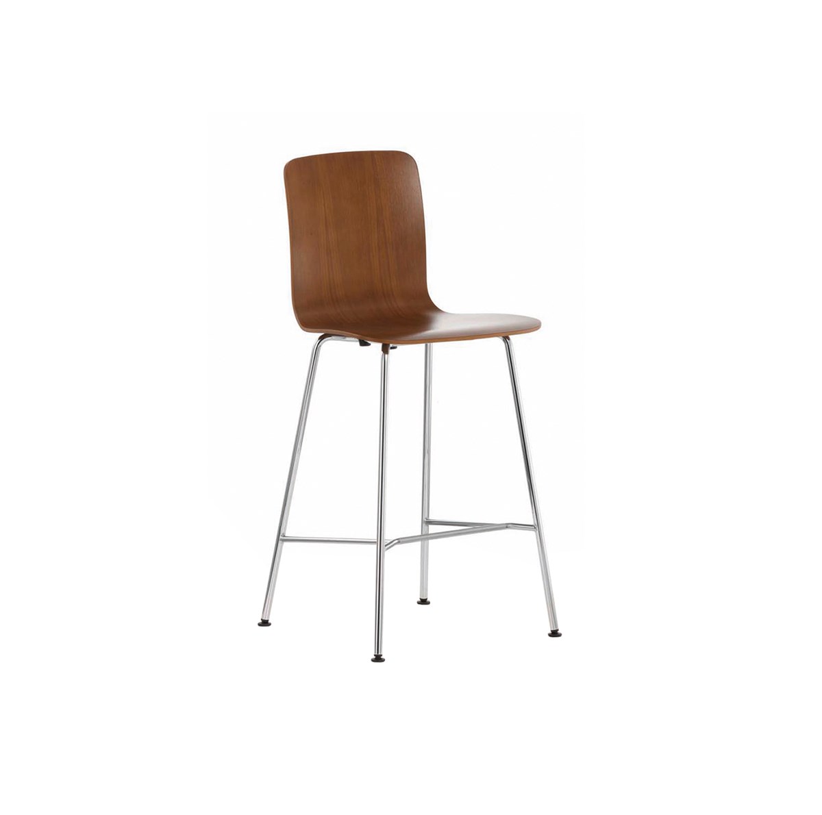 Vitra Morrison Hal Stool High Chairs Brown 1200