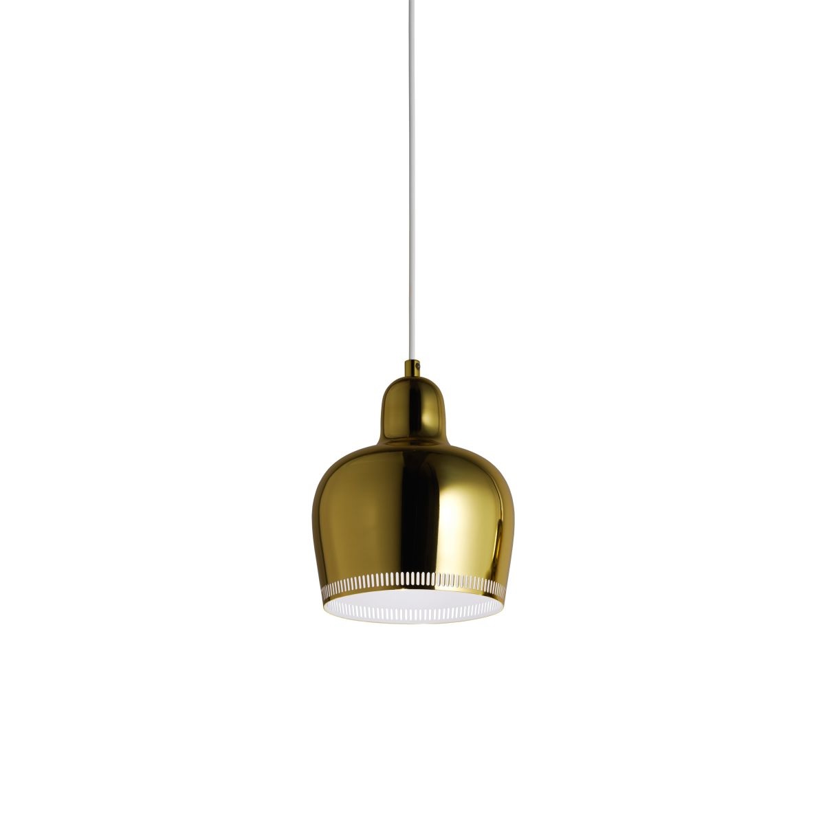 Golden Bell“ Pendant Light A330S, by Alvar Aalto - Artek | Matisse