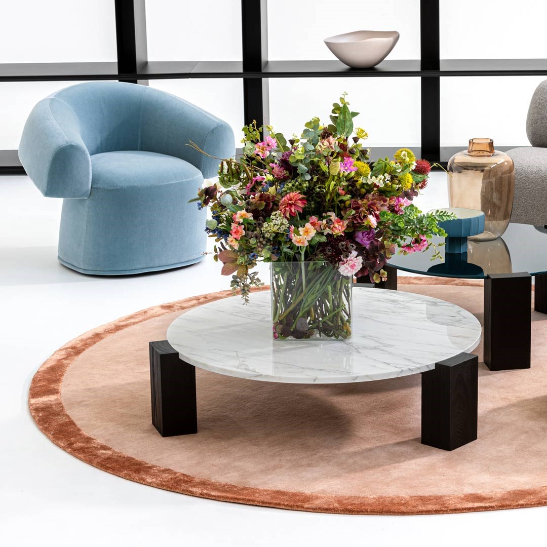 MOROSO Sama Rugs Round Shapes Made Of Wool And