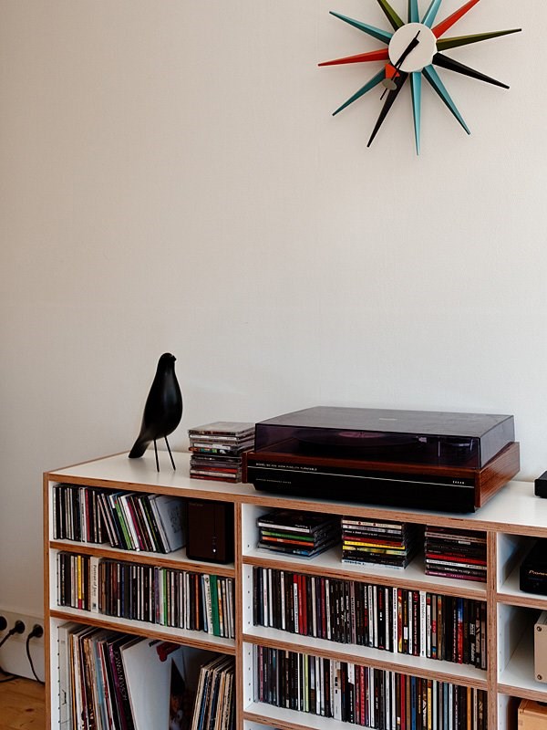 In This Bratislava Apartment An Eames Bird Keeps Watch Over The Record Collection