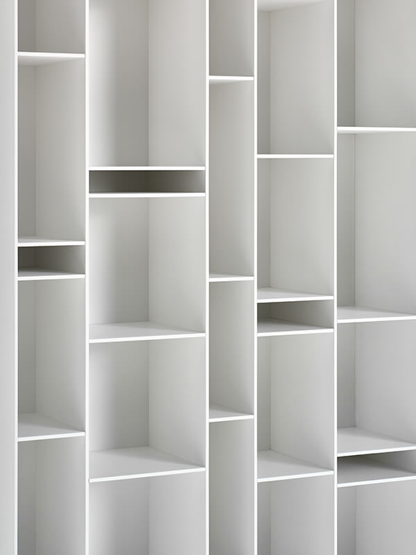 Random 5C Bookshelf, by Neuland Industriedesign - MDF Italia