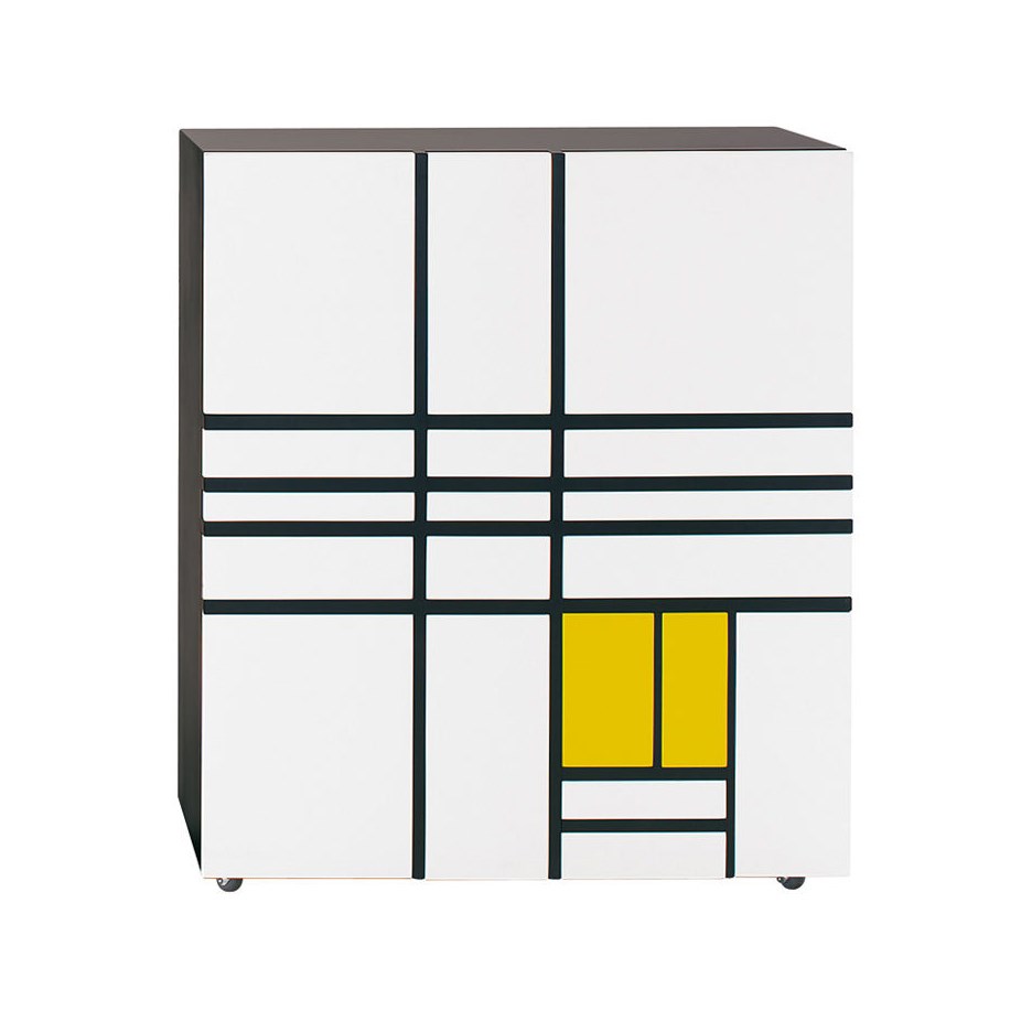 Homage To Mondrian Cabinet Shiro Kuramata Cappellini 2 (1)
