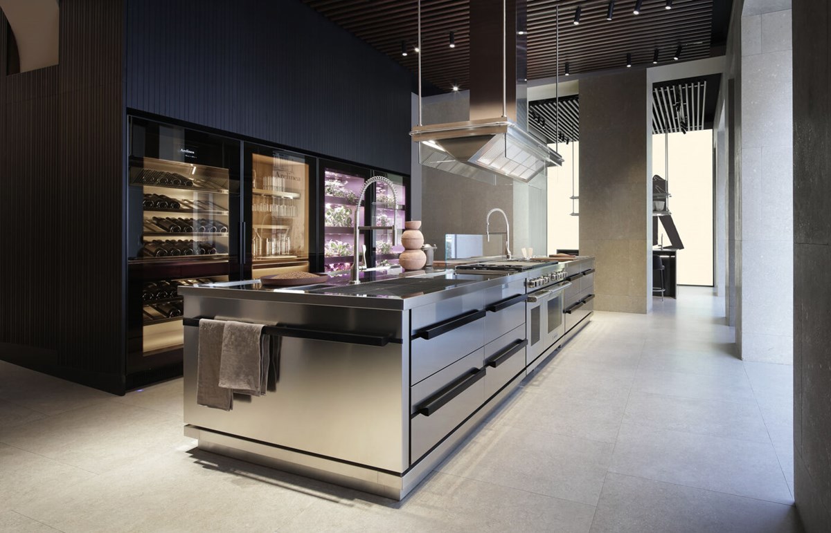 Milan Showroom Kitchen Arclinea Proxima Collection Via Durini00002
