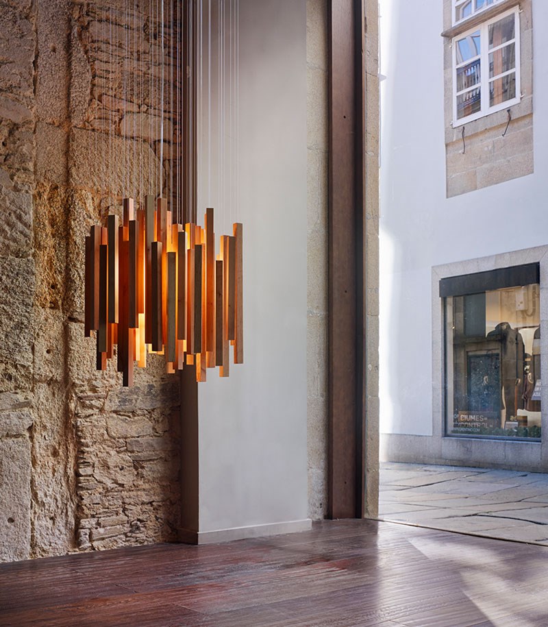 Woods Pendant Lamp WD04 By Hector Serrano Lighting Product Ambient Retail