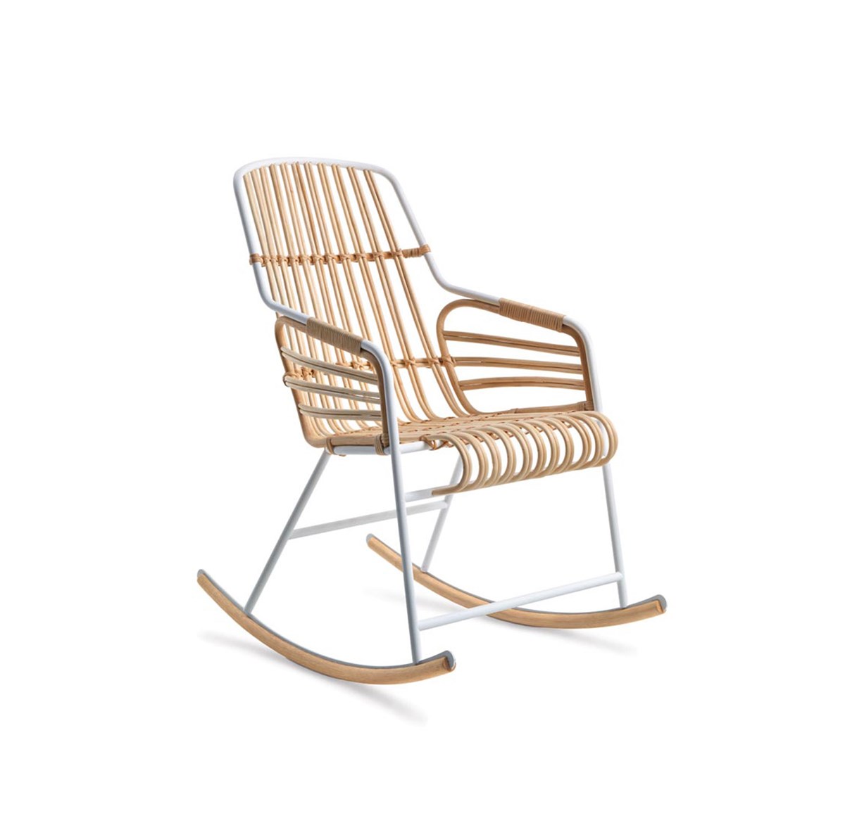 Casamania-Lucidi-Pevere-Raphia-Rocking-Chair-Matisse-1