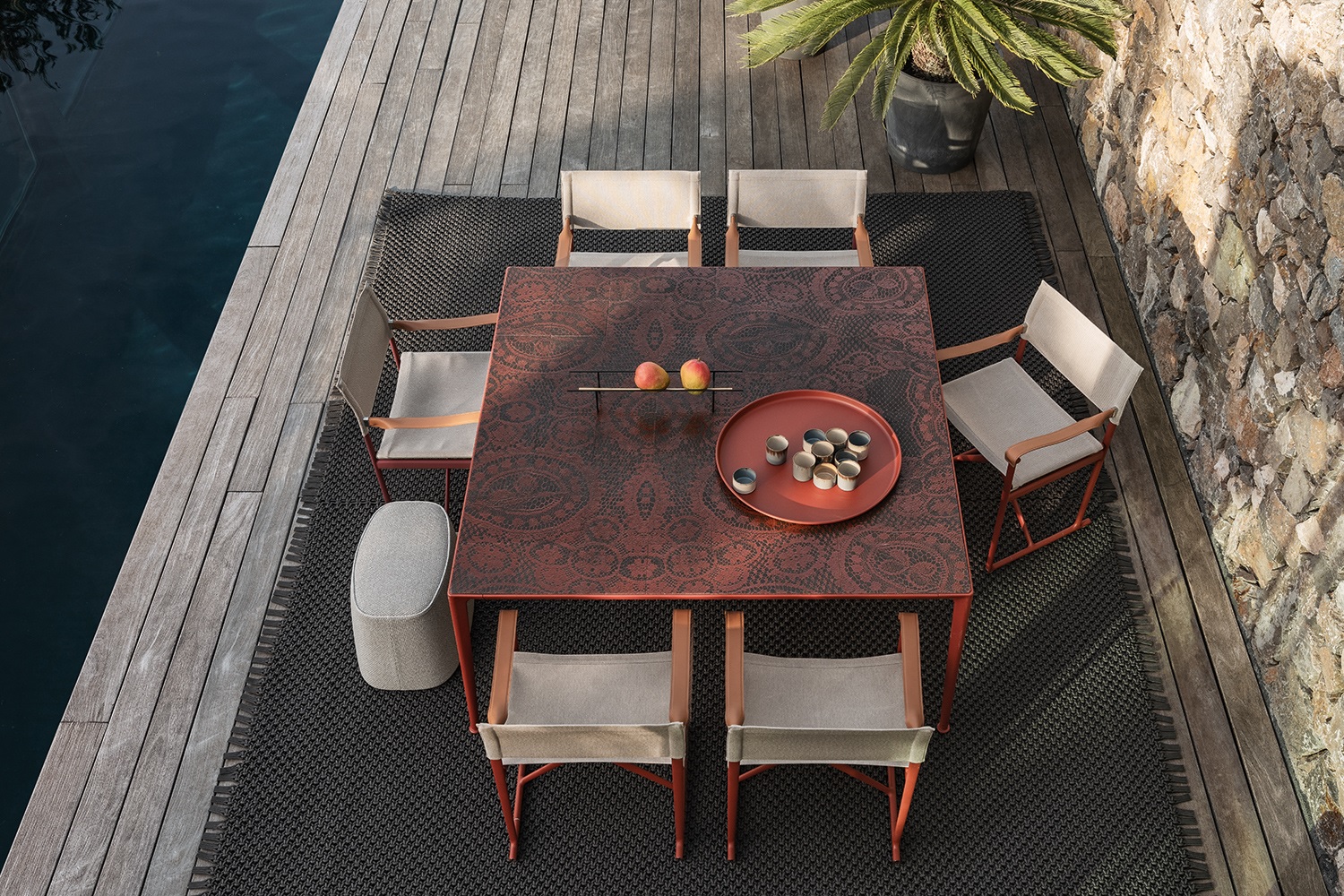 Mirto Outdoor Tables, by Antonio Citterio - B&B Italia Outdoor