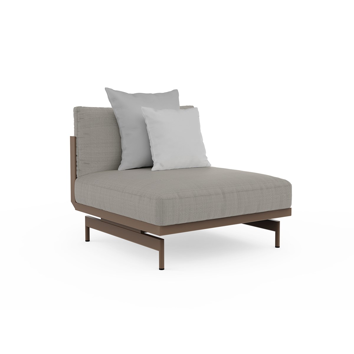 Onde Sectional 3 Bronze Product Image