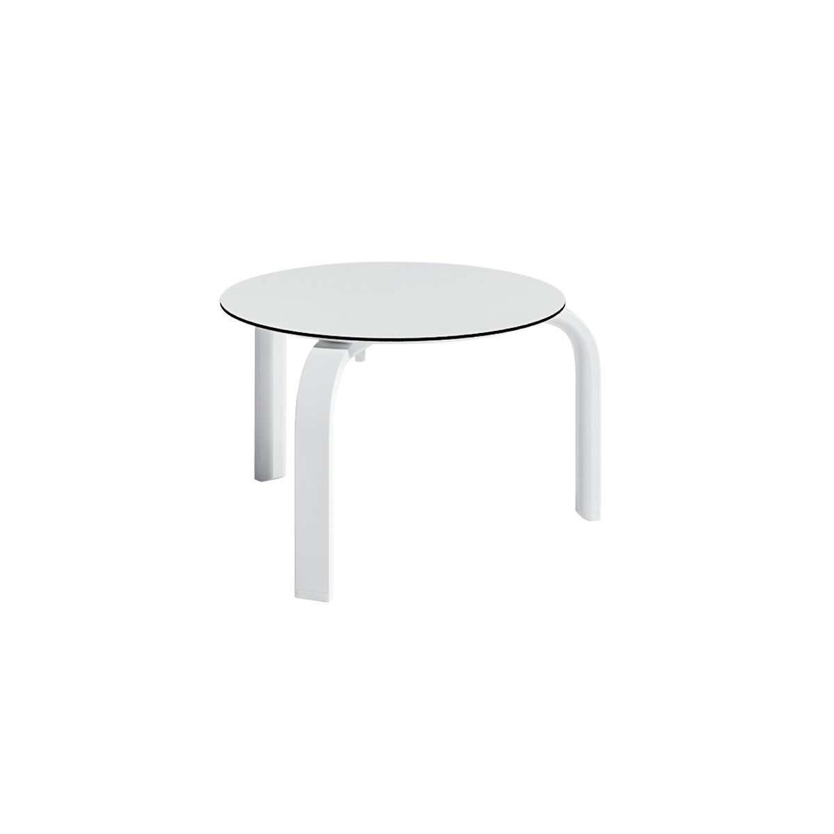 Stack Side Table D50 White Product Image 1