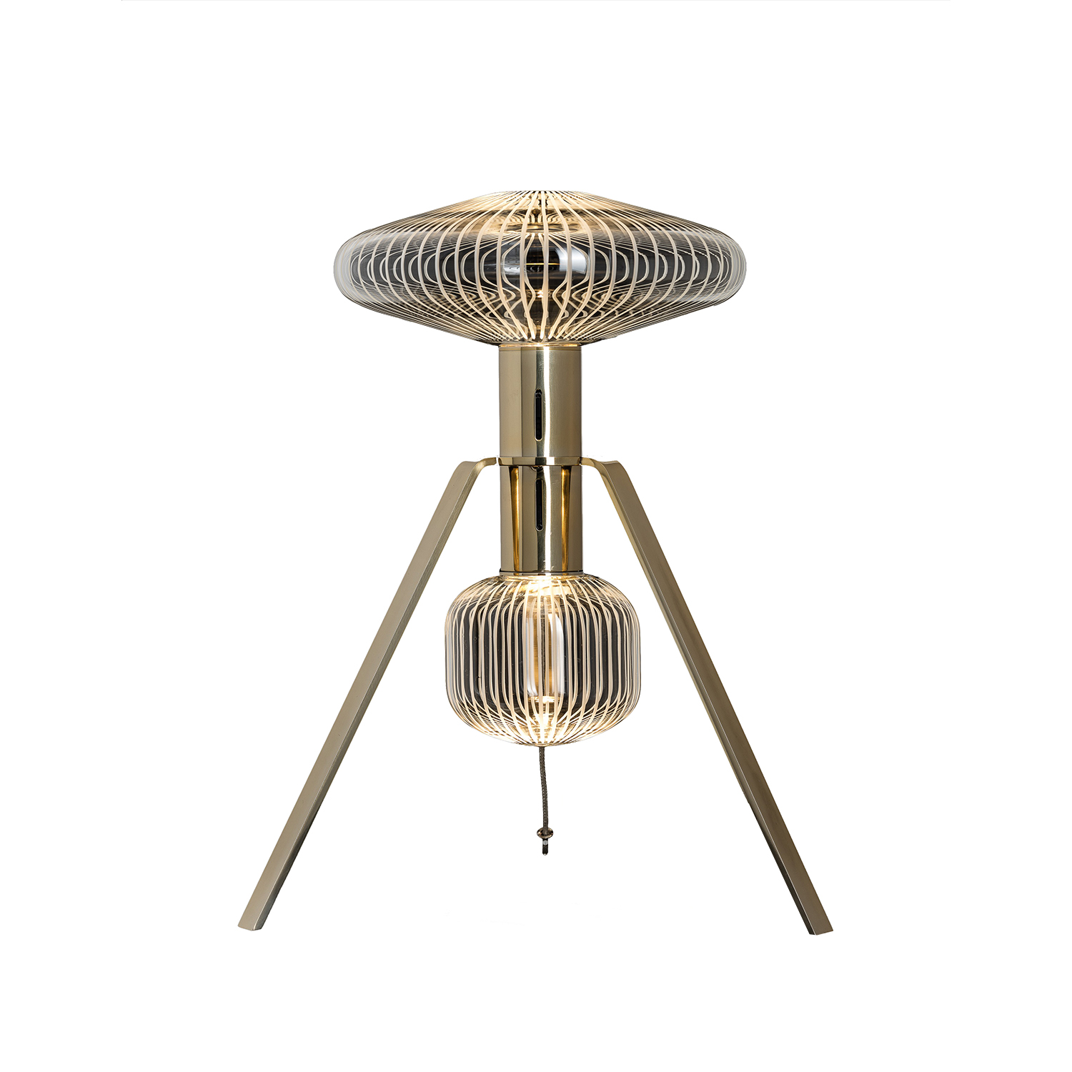 Cipher Table Lamp Small, by Yabu Pushelberg - Lasvit